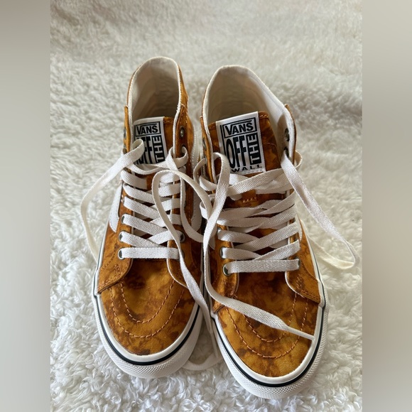 Rare LE Vans Sk8-Hi 38 Decon VR3 SF Tie-Dye Inca Gold Sun size 5.5 - Picture 4 of 8